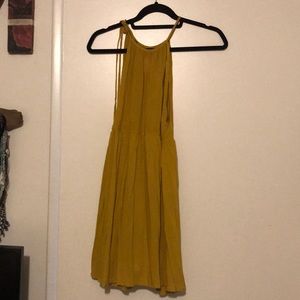 Mustard dress